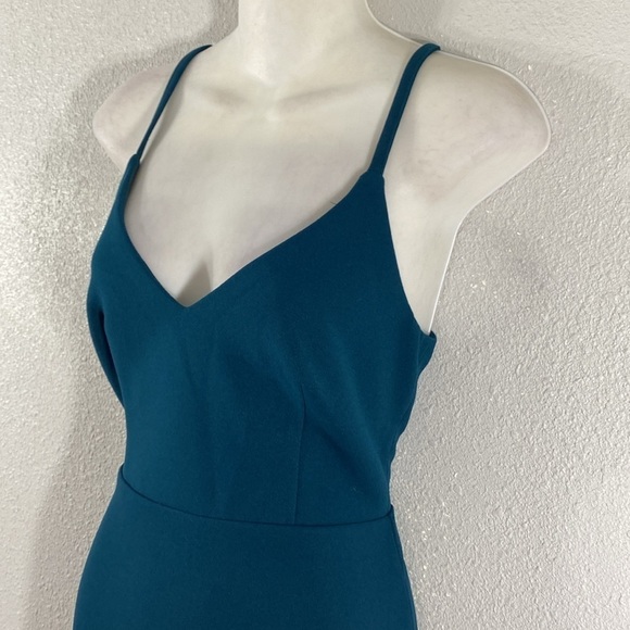 Lulu’s Moments Of Bliss Forest Green Backless Mermaid Maxi Dress Small S AC5 - Picture 8 of 13